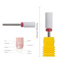 large clean nail polish ceramic nail drill bit